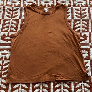 lululemon athletica Rust Muscle Tee